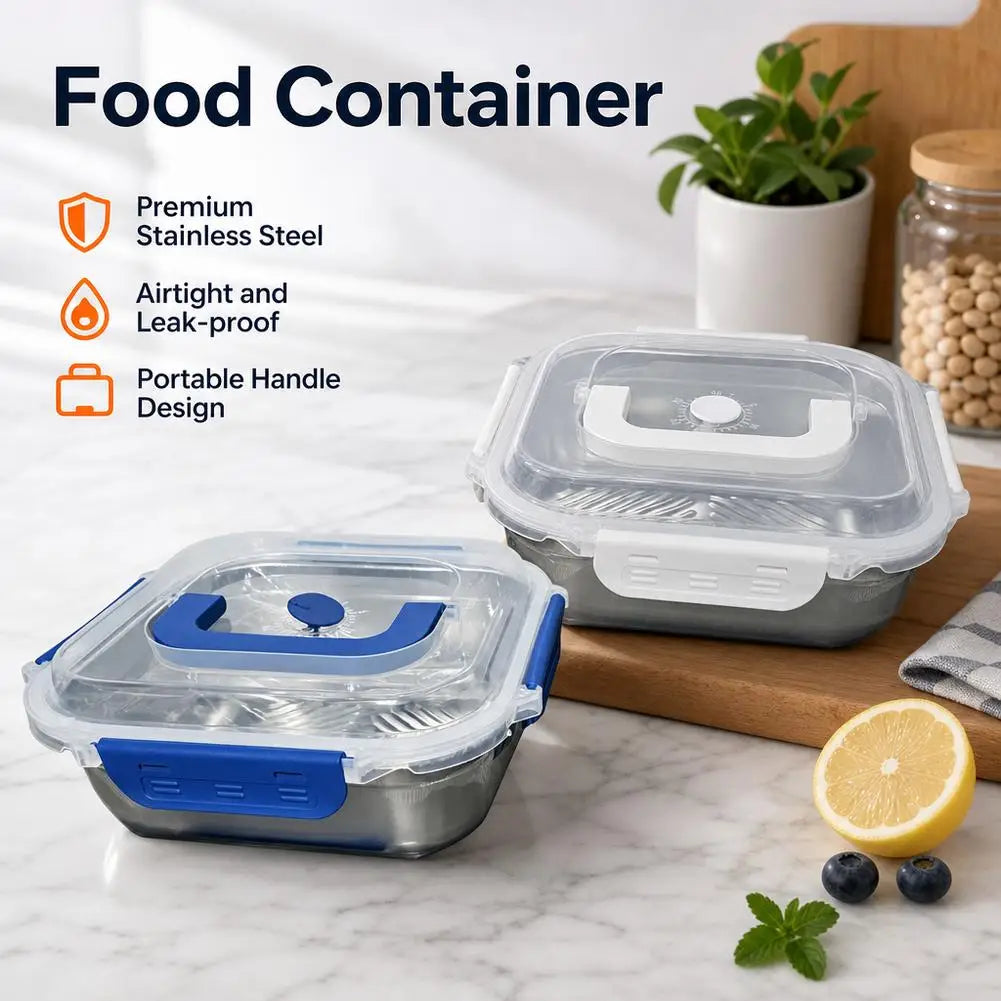 304 Stainless Steel Food Storage Container Leakproof Lunch Box