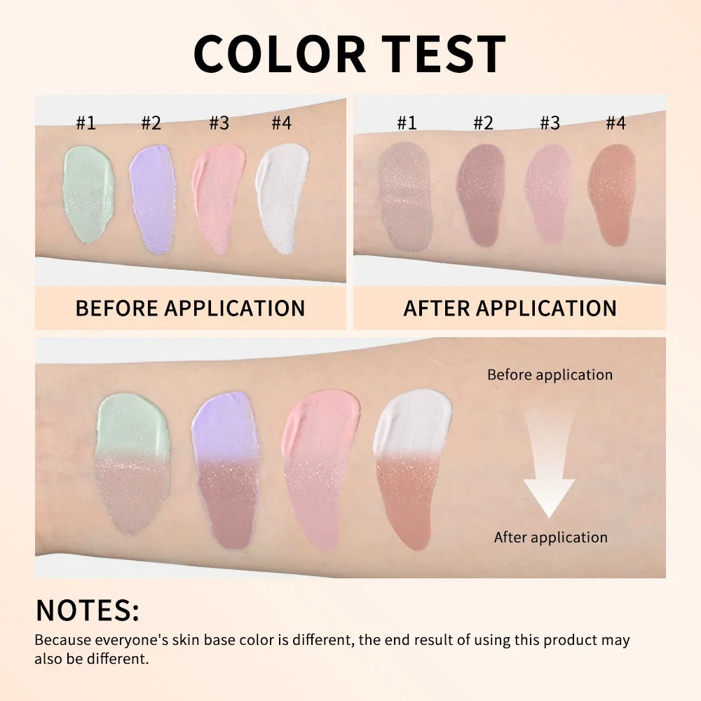 Color Changing CC Cream Foundation – High Coverage, Long-Lasting