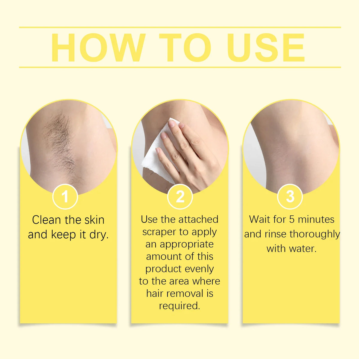 OceAura Natural Hair Removal Cream – Gentle & Moisturizing 60g