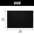 Rubber Non-Slip Barber Salon Mat – Tool Organizer Pad