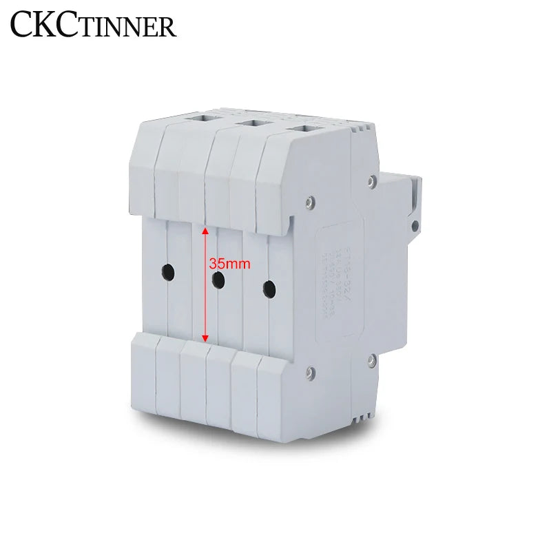 RT18-32X DIN Rail Fuse Holder 1P–4P 500V 10×38mm | CE Certified