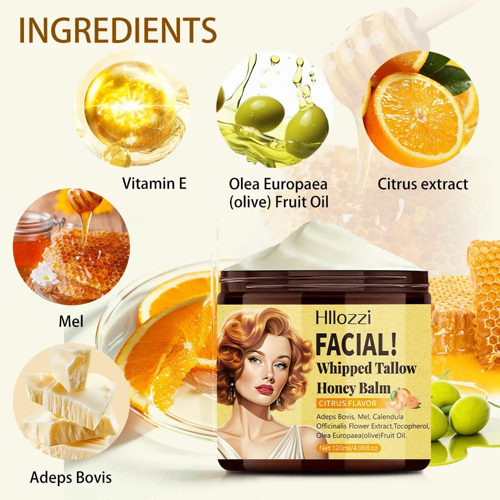Whipped Tallow Cream – Face, Body & Lip Moisturizer 120ml