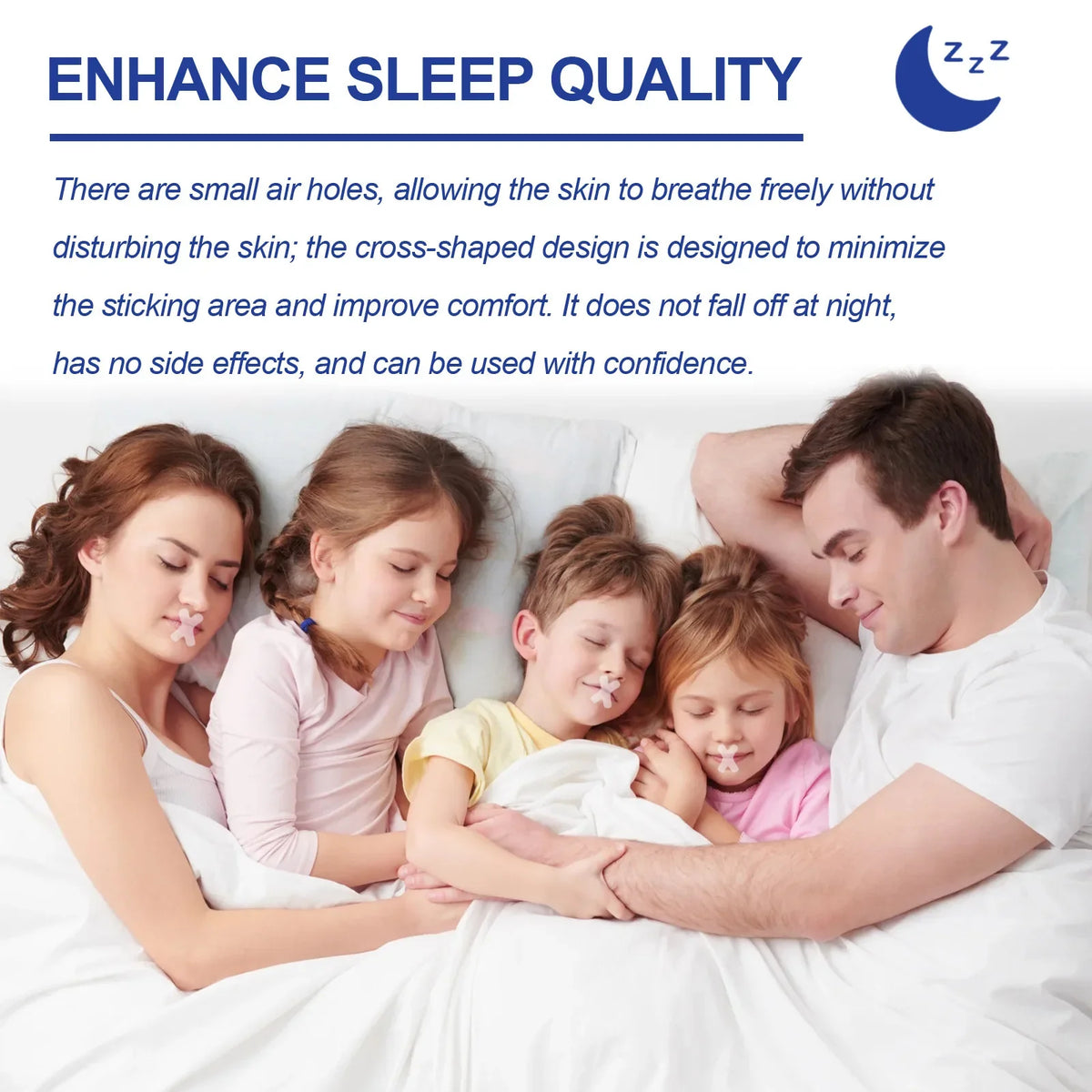 EELHOE Mouth Tape for Sleep 120pcs – Nasal Breathing Strips