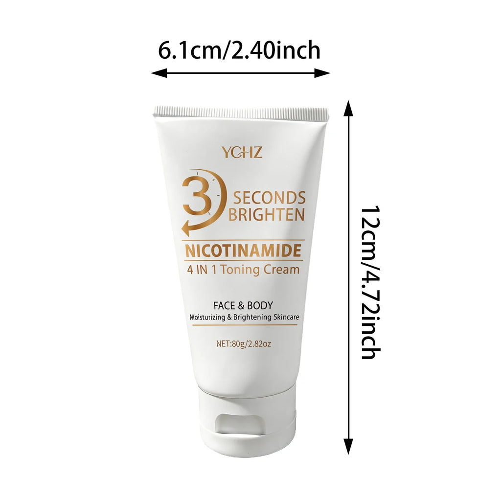 4-in-1 Brightening Moisturizing Cream | Niacinamide, Vitamin C & E