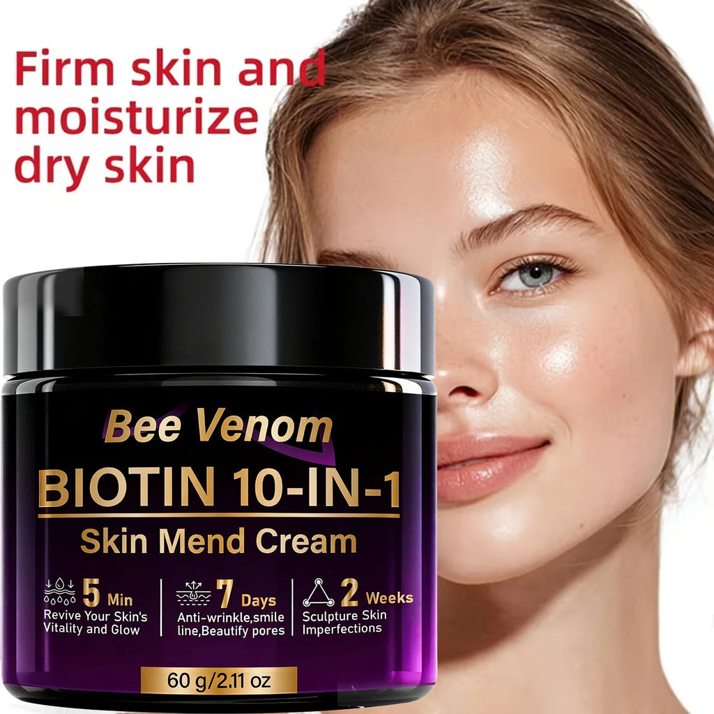 Bee Venom Biotin 10-in-1 Anti-Aging & Firming Skin Cream 60g