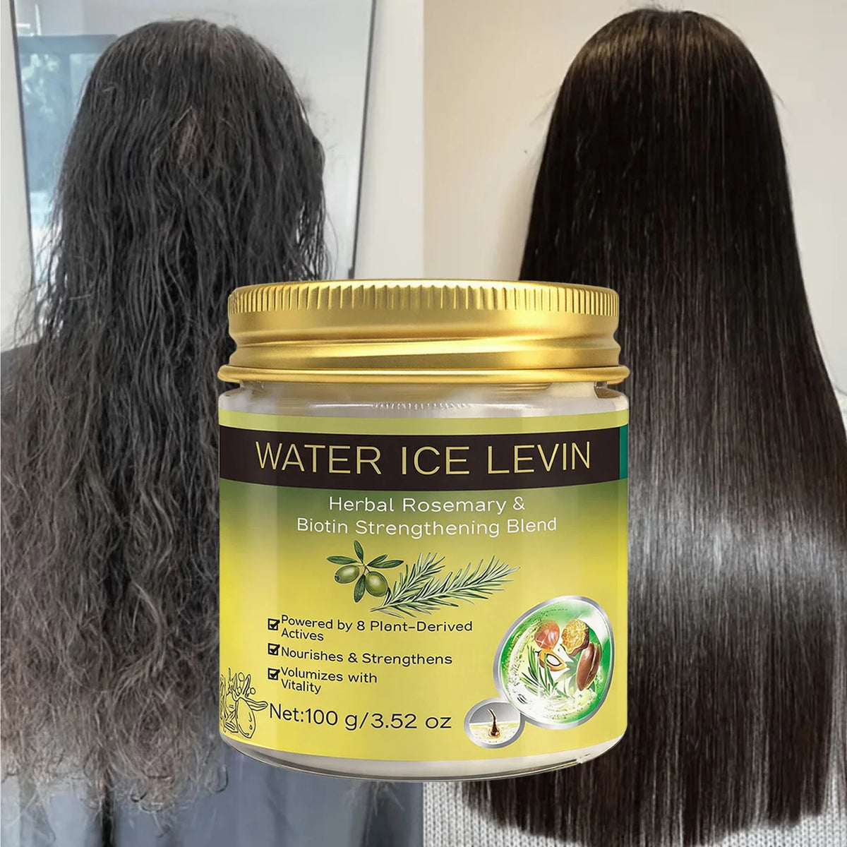 Biotin Rosemary Hair Mask with Keratin – Nourish & Boost Volume