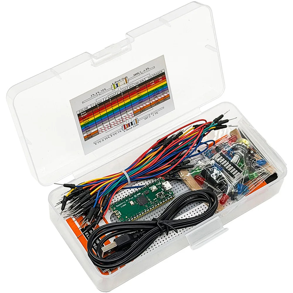 Raspberry Pi Pico Electronics Starter Kit – Python & C