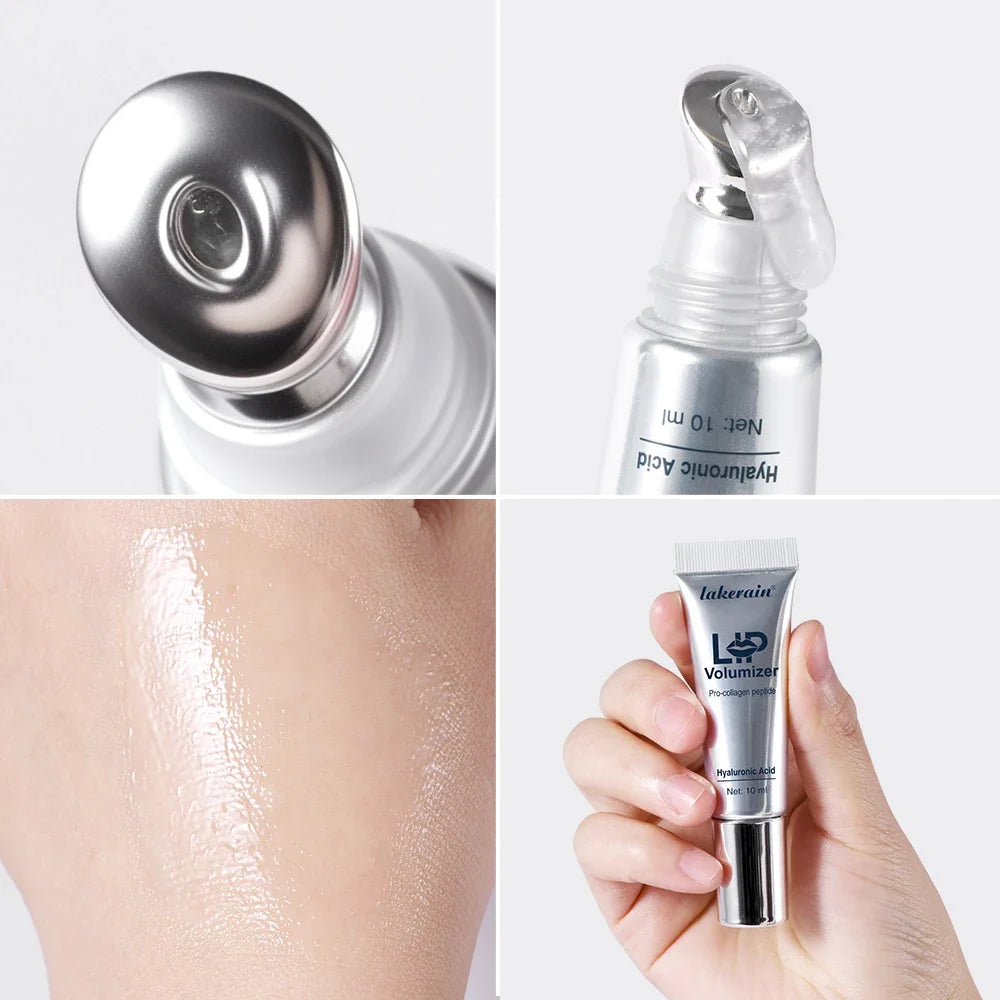 Lakerain Lip Plumper Gloss – Hydrating Volumizer | Fragrance-Free