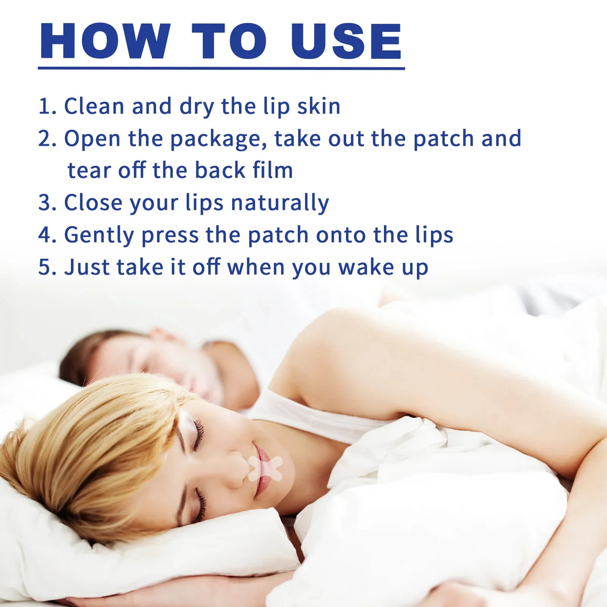 EELHOE Mouth Tape for Sleep 120pcs – Nasal Breathing Strips