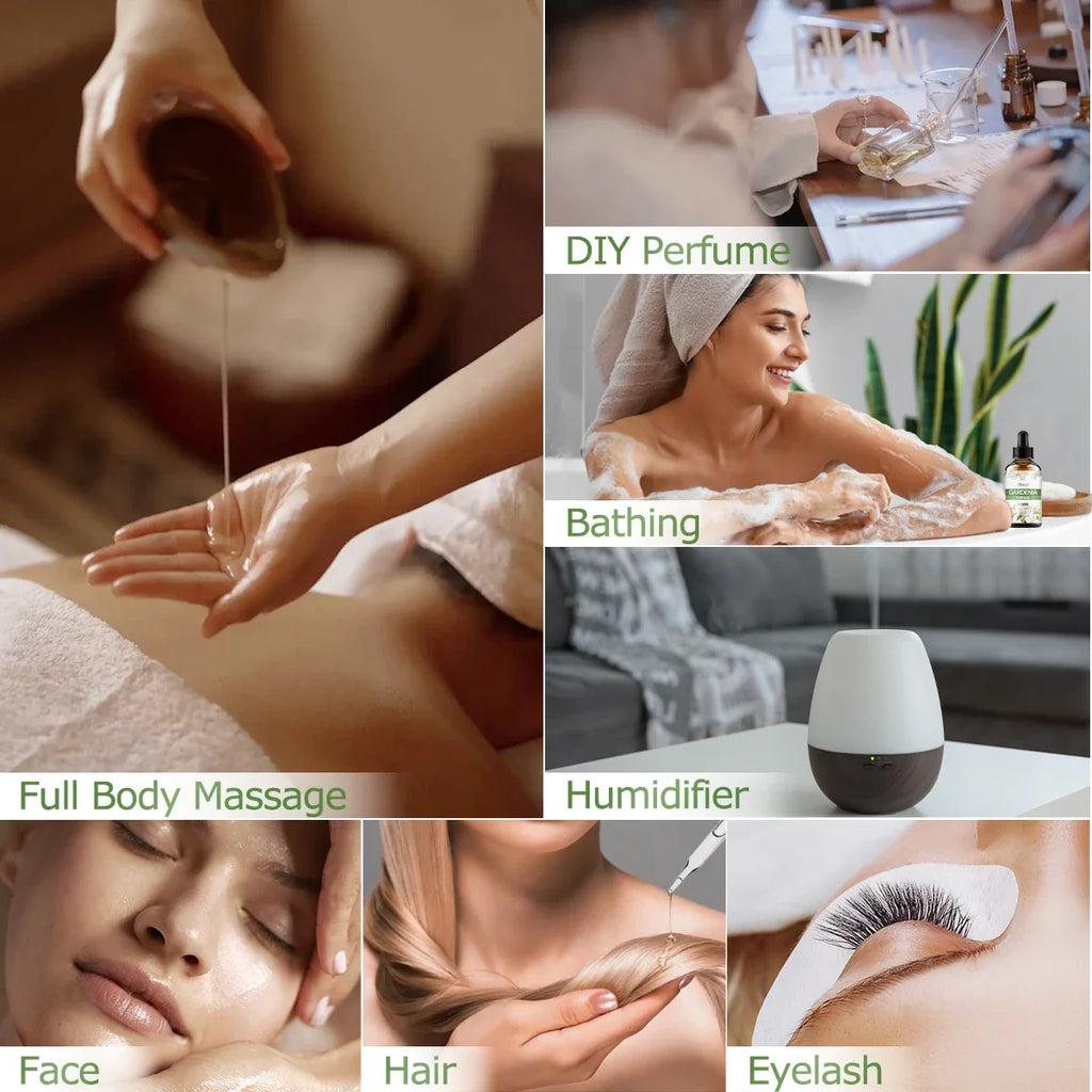 Gardenia Essential Oil – Floral Scent for Massage, Hair & Diffuser