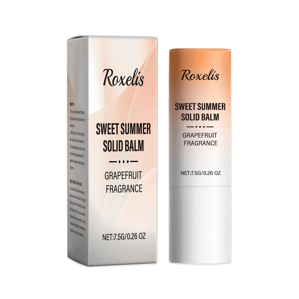 Floral & Fruity Solid Perfume Balm – Alcohol-Free, 7.5g