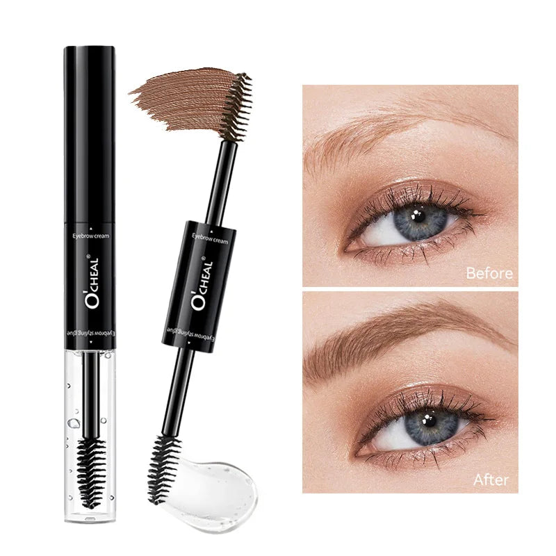O'Cheal 2-in-1 Mascara & 3D Feathery Brow Wax Styling Duo