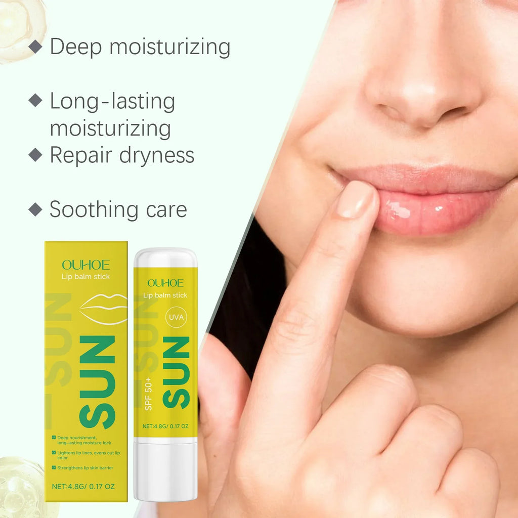 Deep Moisturizing Lip Balm – Fades Lines, SPF & Nourishing