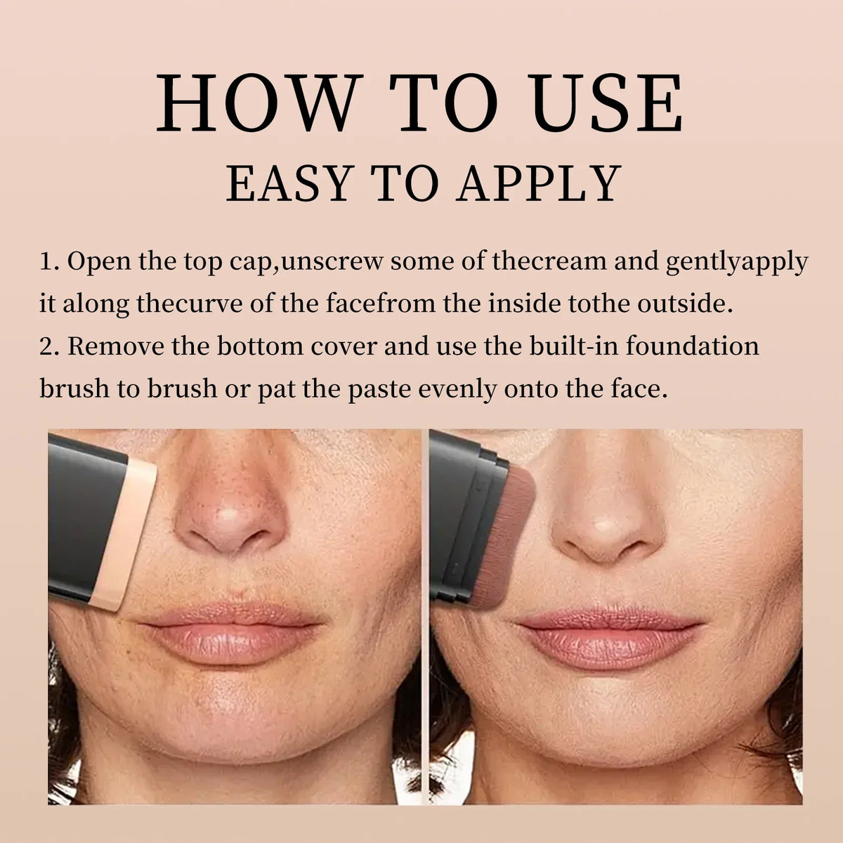 O'Cheal 2-in-1 Concealer Foundation Stick – Matte Waterproof