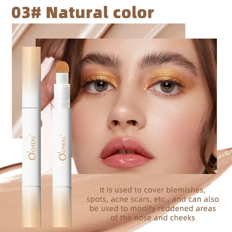O'Cheal 3-Color Concealer Pen – Waterproof & Long-Lasting