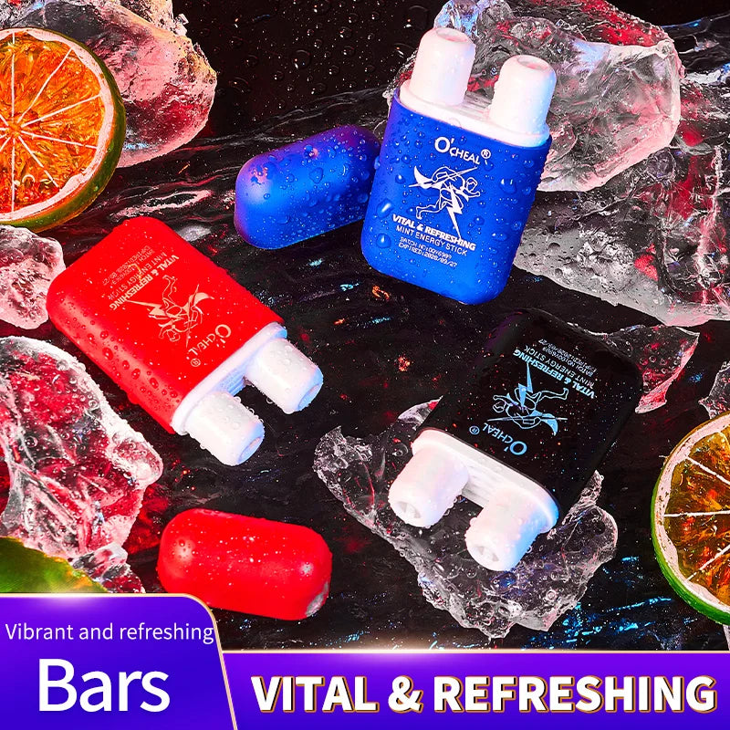 O'cheal Double Hole Cooling Mint Energizing Inhaler Stick