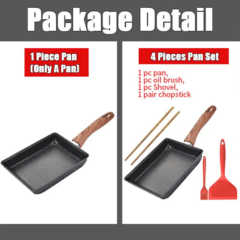 Tamagoyaki Pan – Nonstick Rectangle Japanese Omelette Skillet