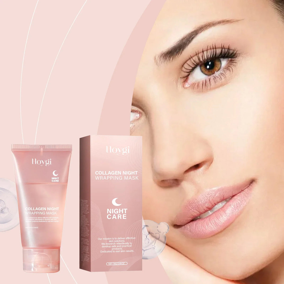 Hoygi Collagen Peel-Off Facial Mask – Hydrate & Brighten Skin