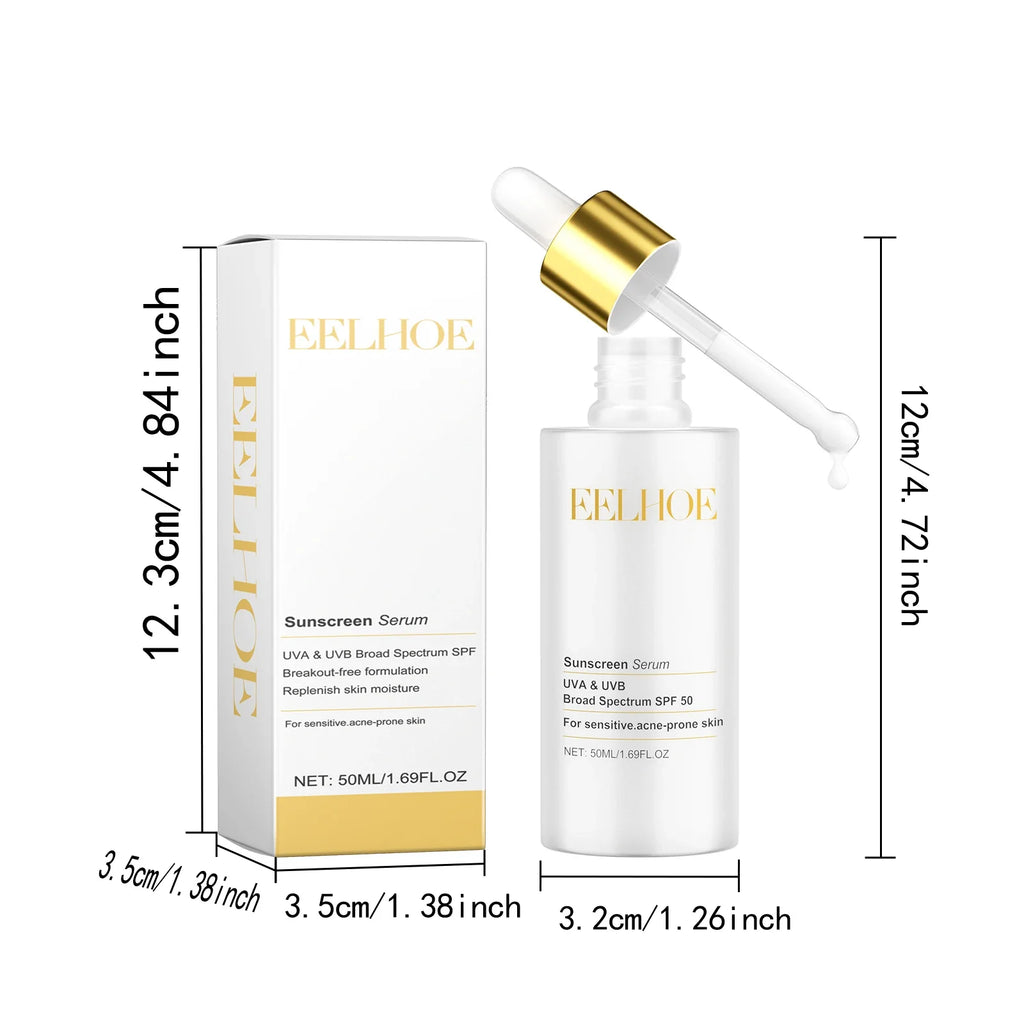 50ml Sunscreen Serum – Moisturizing, Non-Greasy SPF Facial