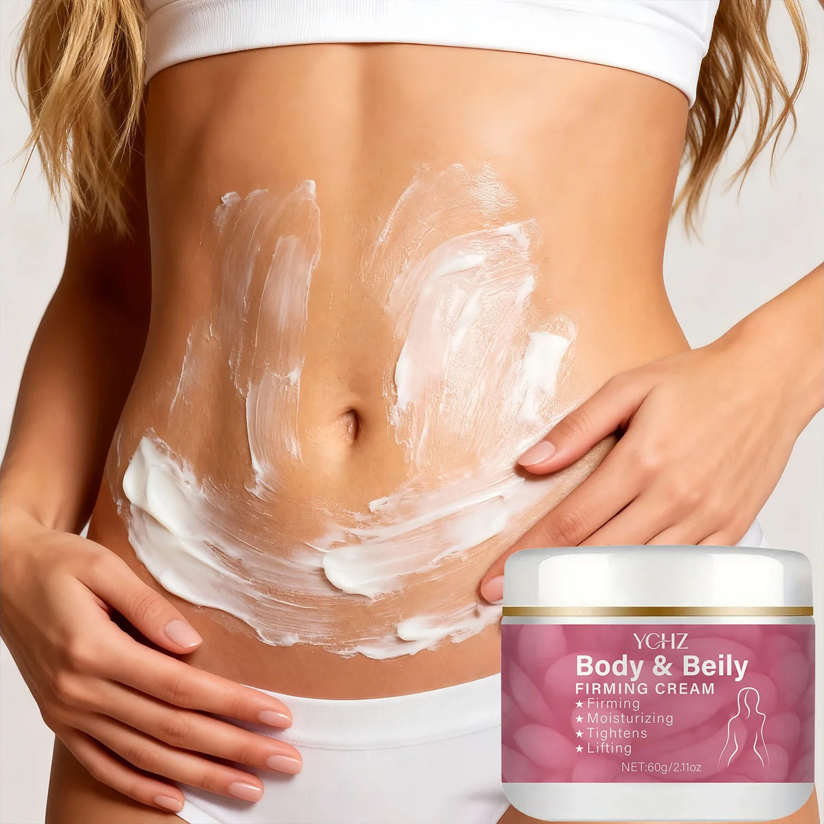 YCHZ Body Firming Cream – Collagen & Hyaluronic Acid 60g