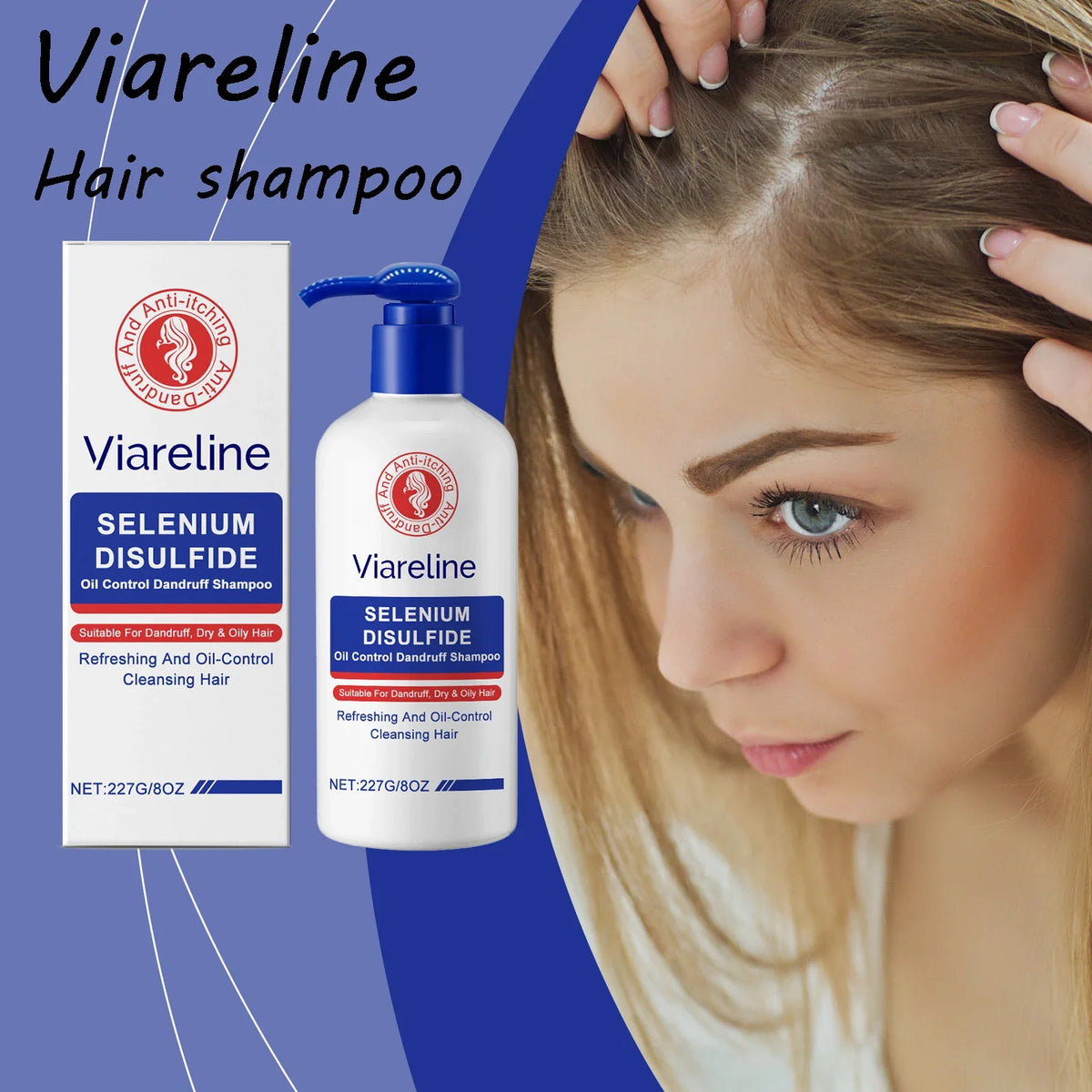 Aloe Vera Shampoo – Deep Clean, Dandruff Relief & Volume