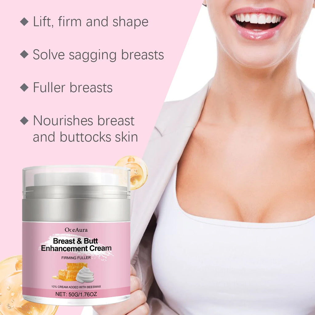 OceAura Breast & Butt Enhancement Cream – Firm & Nourish 50g