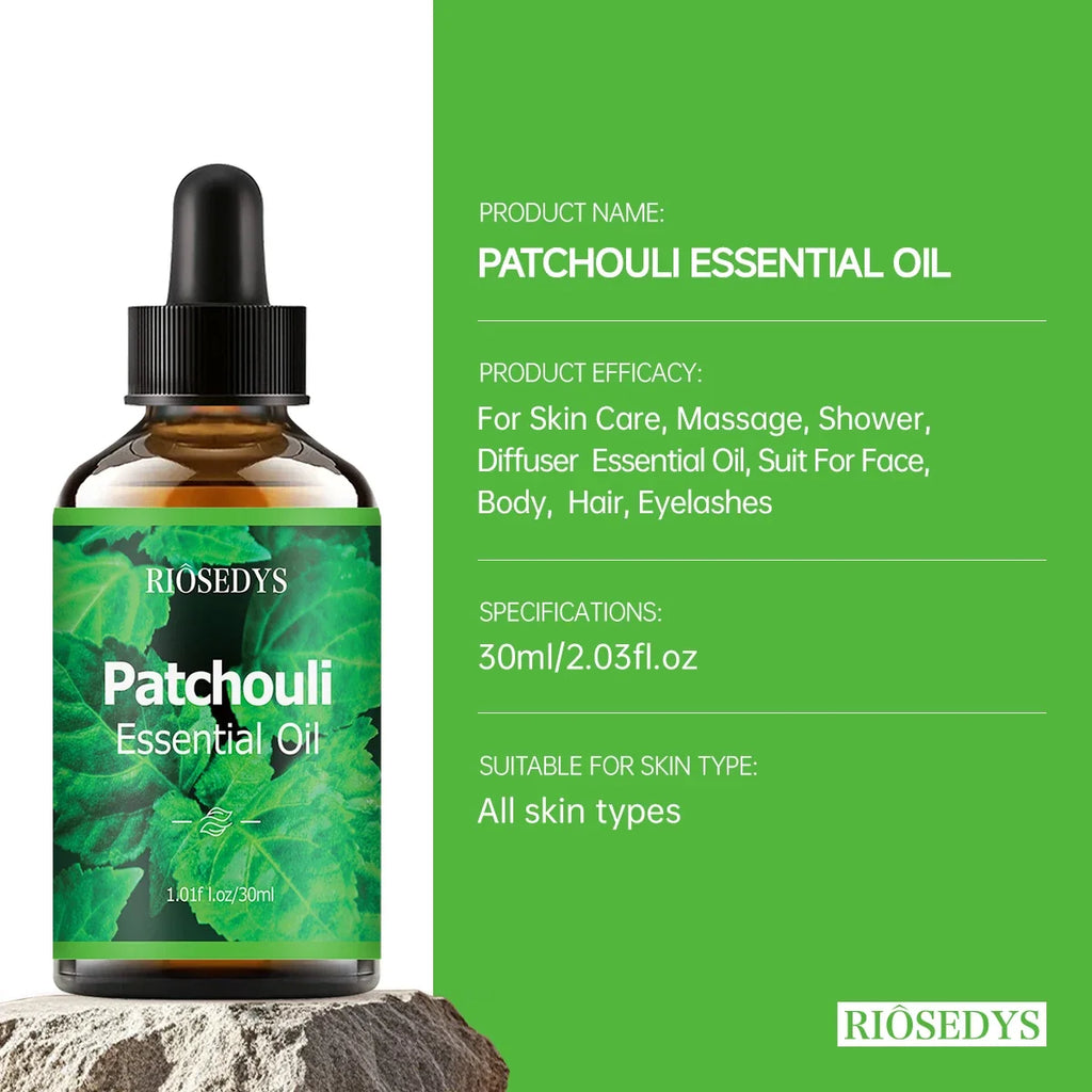 Patchouli Essential Oil – Body Massage, Skin & Hair Care