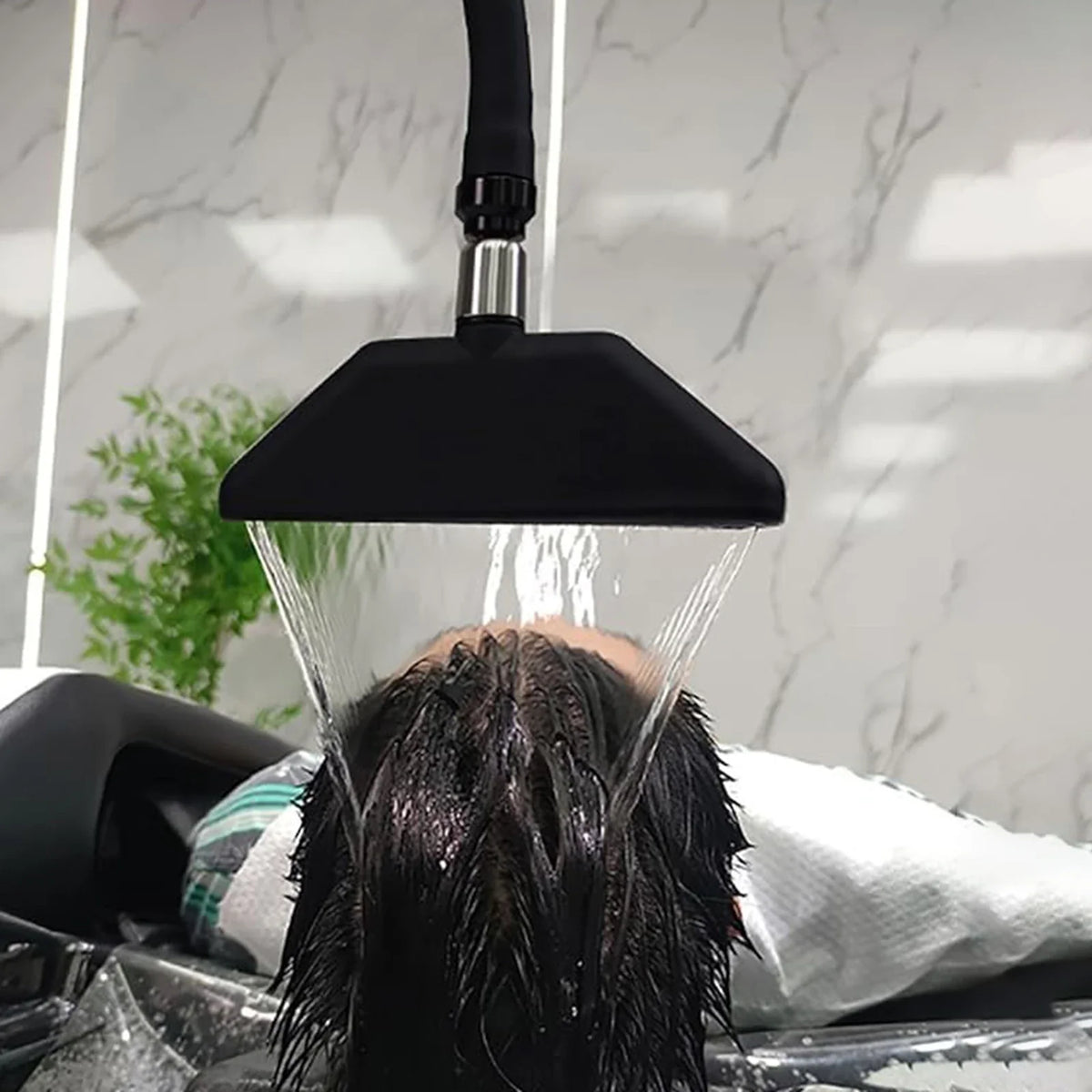 Salon Shampoo Sink Waterfall Shower Head | Hair Spa Equipment