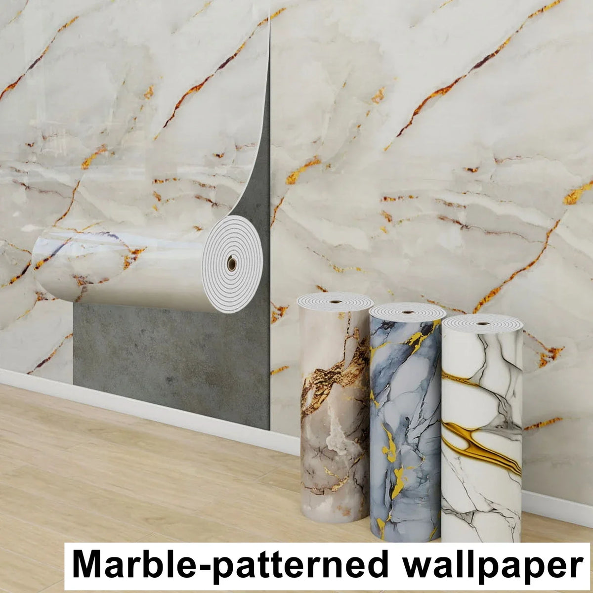 Self-Adhesive Ceramic Tile Wall Sticker 40cm x 3m – Waterproof