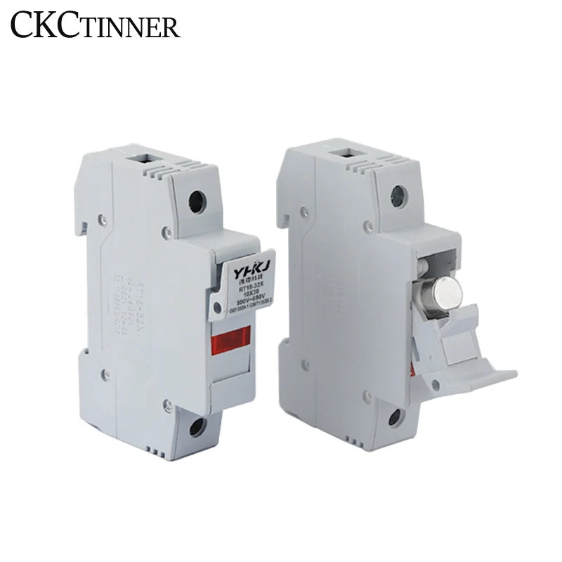 RT18-32X DIN Rail Fuse Holder 1P–4P 500V 10×38mm | CE Certified
