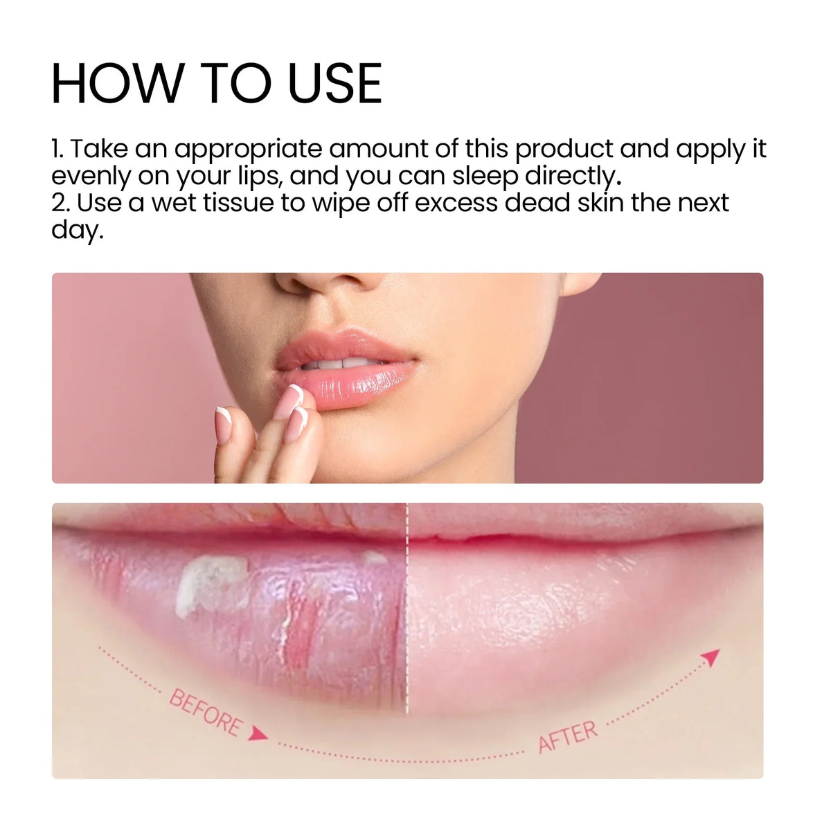 Grapefruit Lip Sleeping Mask – Moisturizing & Plumping 20g