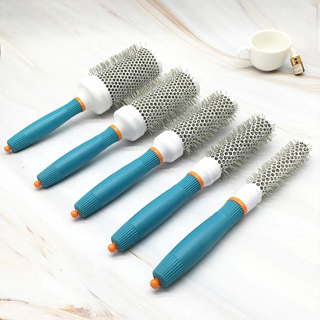 Thermal Round Barrel Hair Brush – Nylon Salon Styling Comb