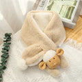Winter Warm Plush Baby Scarf Cute Caroon Bears Boy Girl Scarves