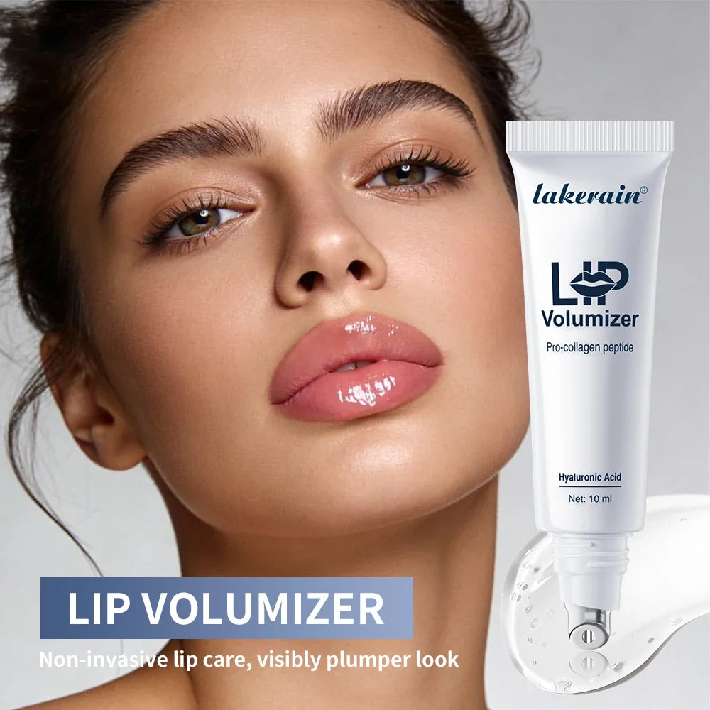 Lakerain Lip Plumper Gloss – Hydrating Volumizer | Fragrance-Free