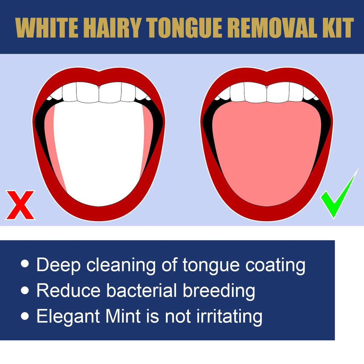 Oralhoe Tongue Cleaning Gel & Scraper – Fresh Breath 50g
