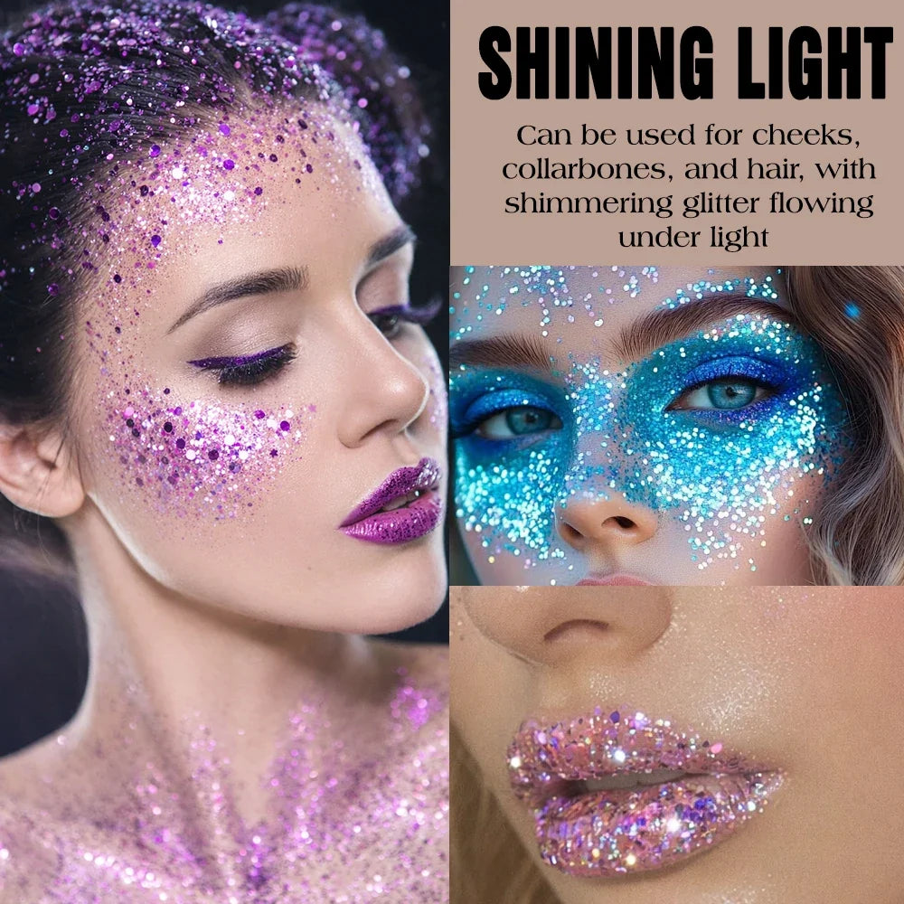 YTRUNS Star Glitter Gel Stick – Face & Body Shimmer 15g