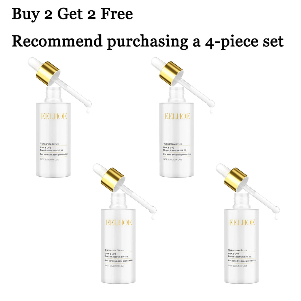 50ml Sunscreen Serum – Moisturizing, Non-Greasy SPF Facial