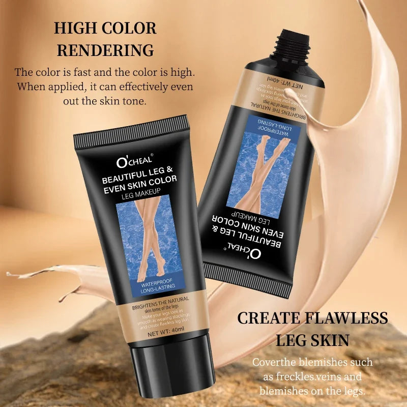 O'CHEAL Leg Cream – Squalane & Hyaluronic Acid Foundation