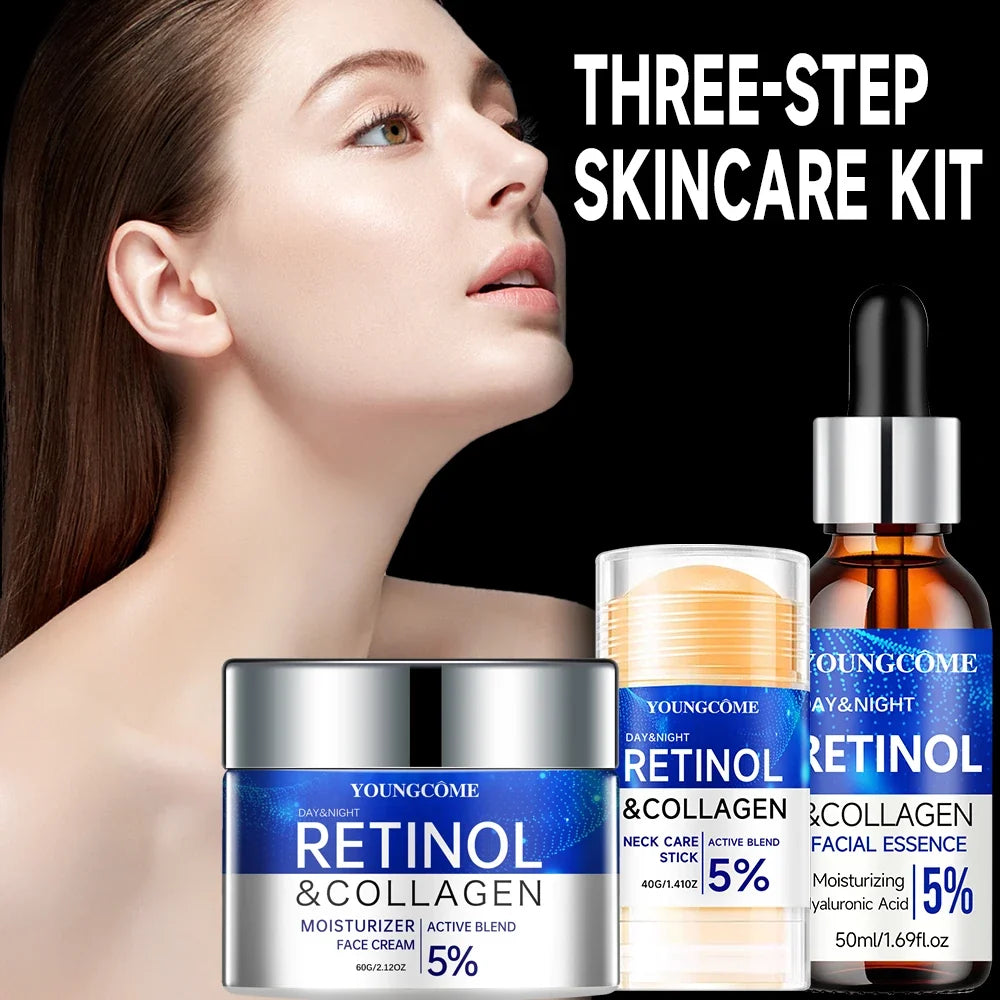 YOUNGCOME Retinol Facial Serum Set – Firming & Anti-Aging