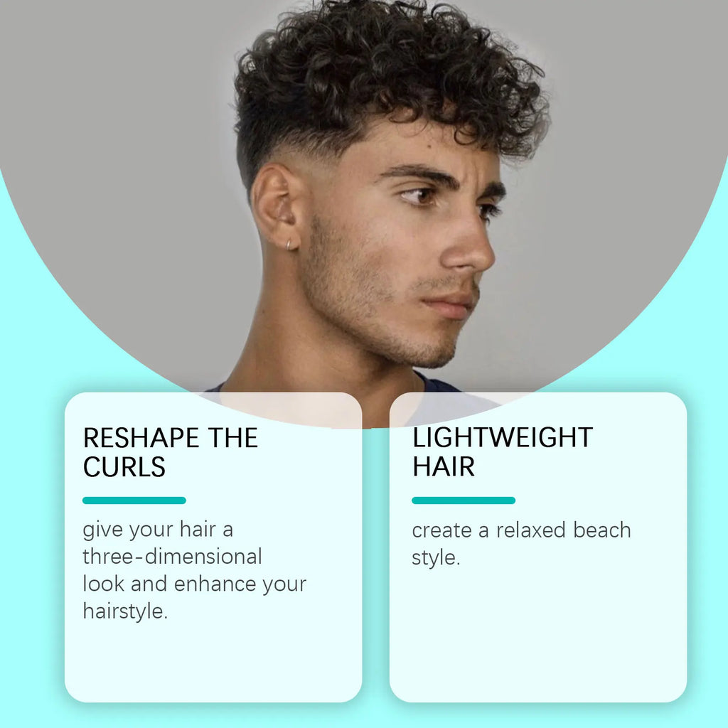 East Moon Sea Salt Curl Enhancer Spray & Styling Mousse 100ml