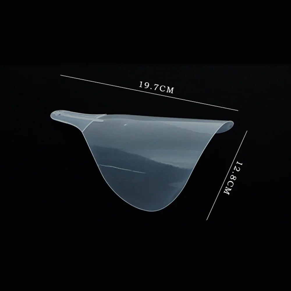 Clear Plastic Hairspray Face Shield for Barber & Hair Salon