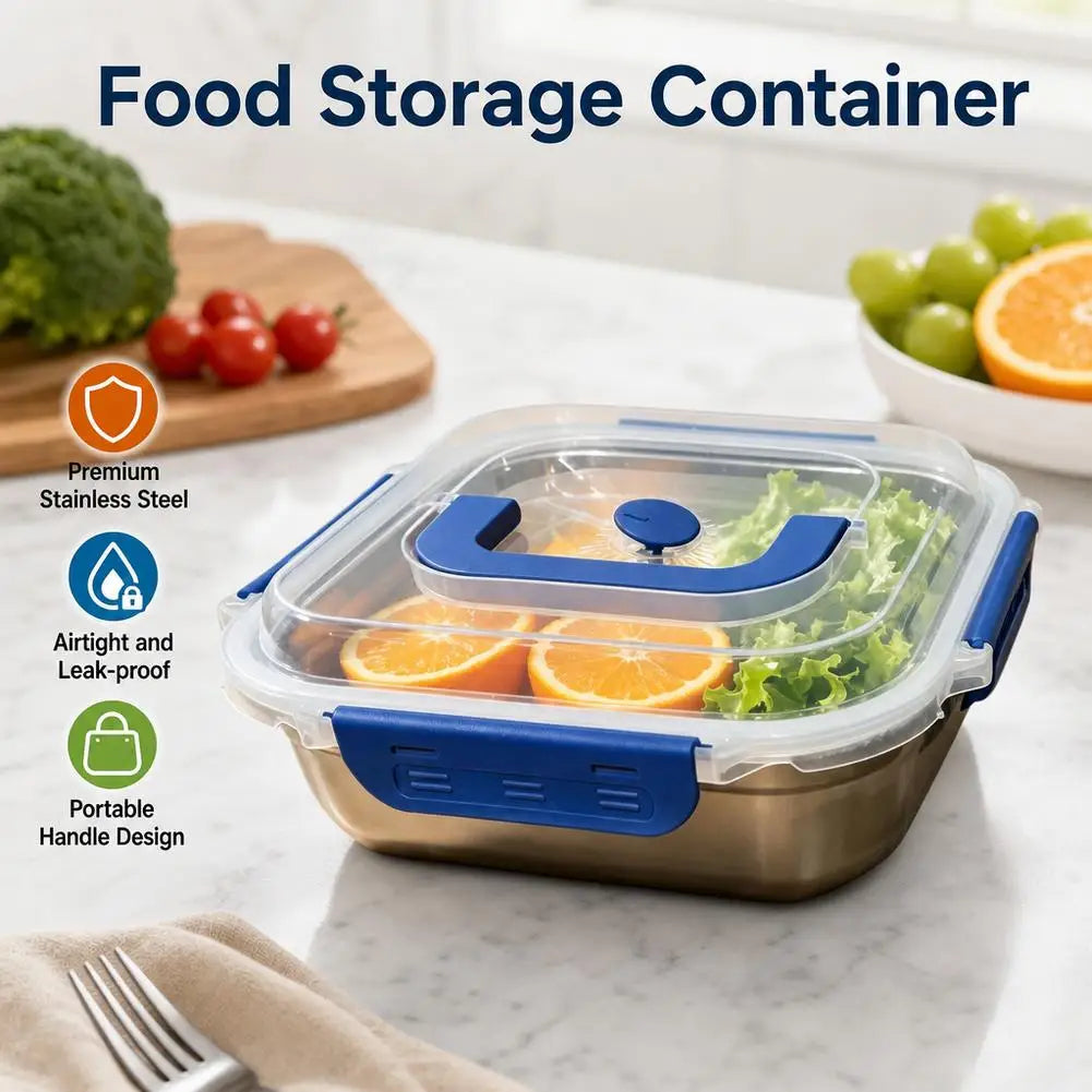 304 Stainless Steel Food Storage Container Leakproof Lunch Box