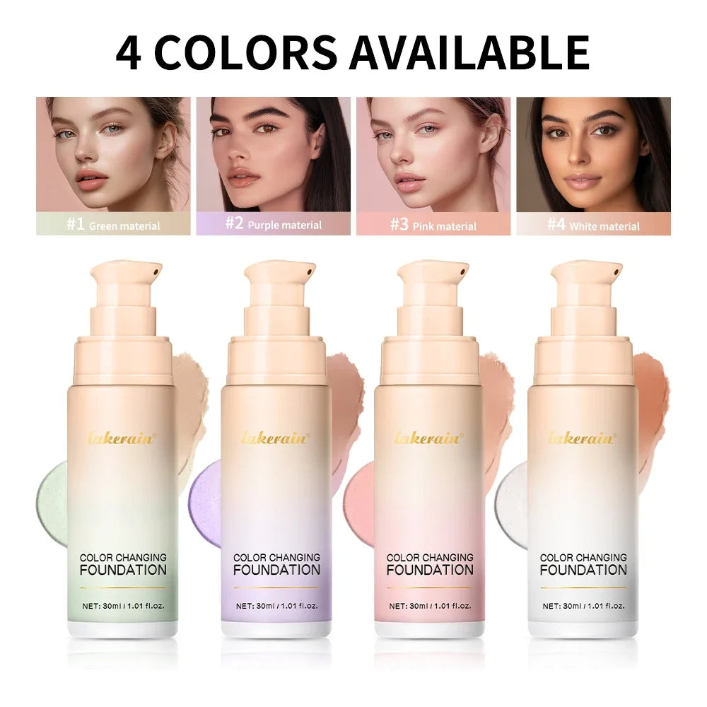Color Changing CC Cream Foundation – High Coverage, Long-Lasting