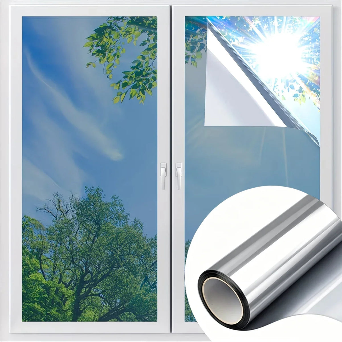 Reflective Window Film – Heat Insulation, UV & Privacy