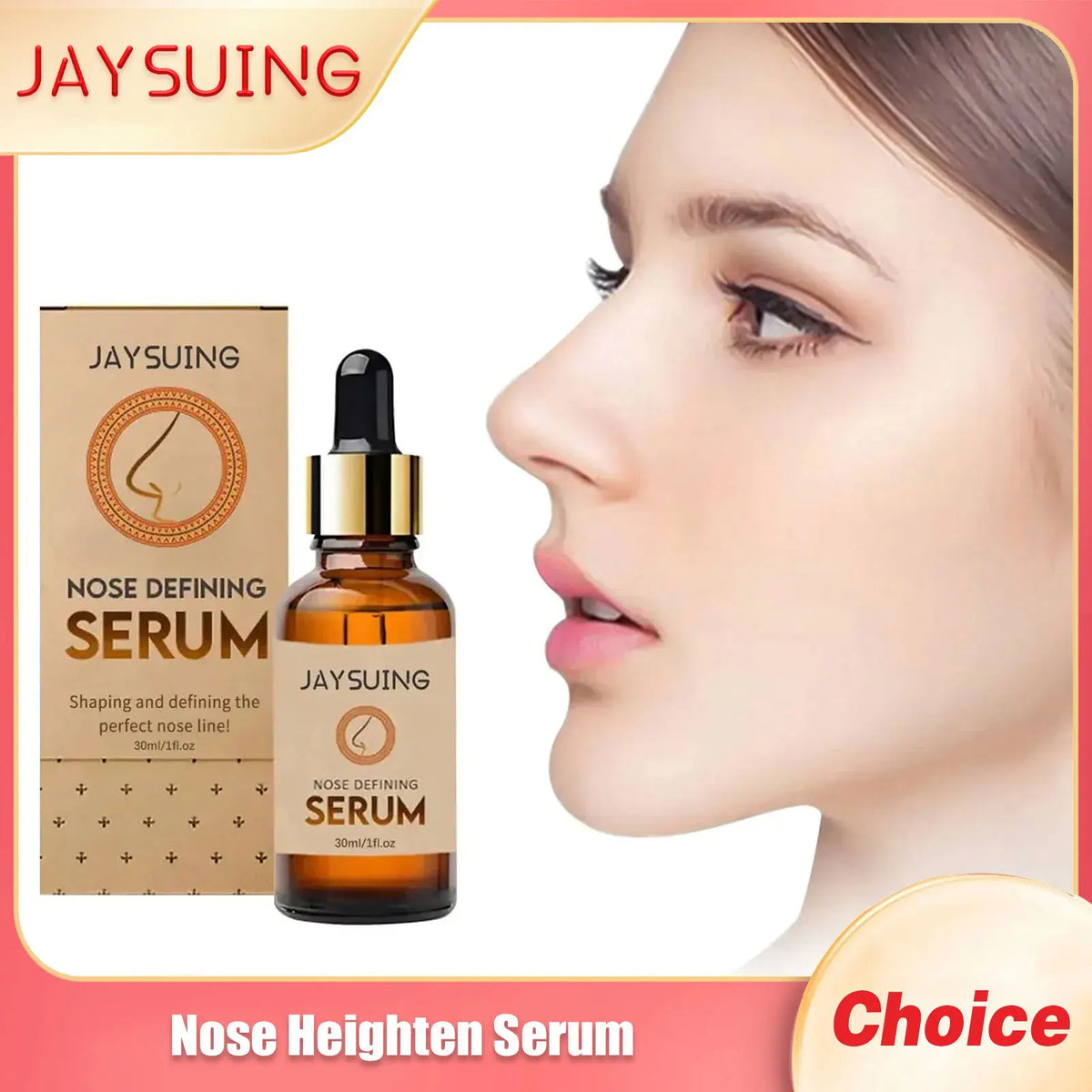 Jaysuing Nose Shaping Serum – Firming, Lifting & Contouring 30ml