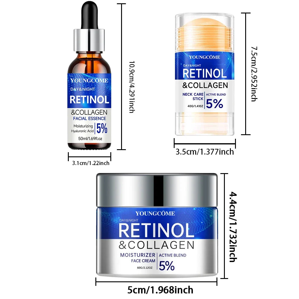 YOUNGCOME Retinol Facial Serum Set – Firming & Anti-Aging