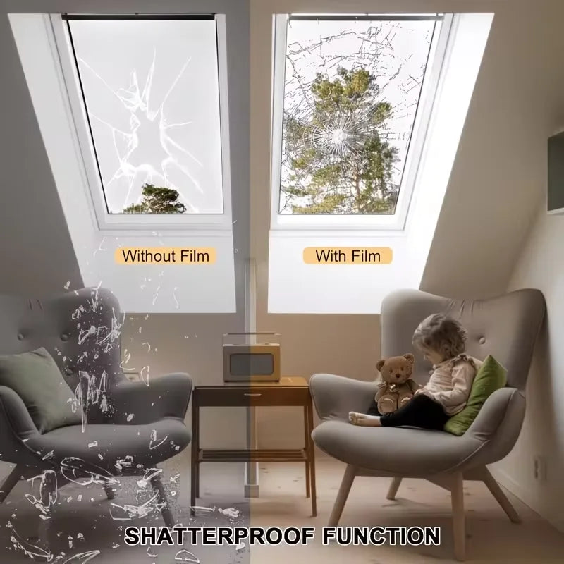 50cm Shatterproof Window Film – Home, Office & Auto Safety