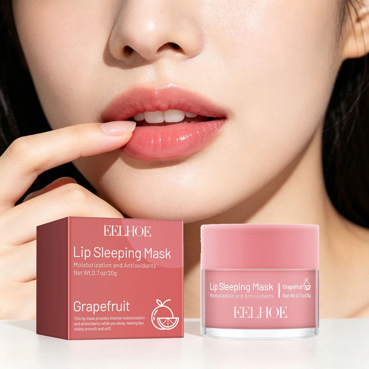 Grapefruit Lip Sleeping Mask – Moisturizing & Plumping 20g