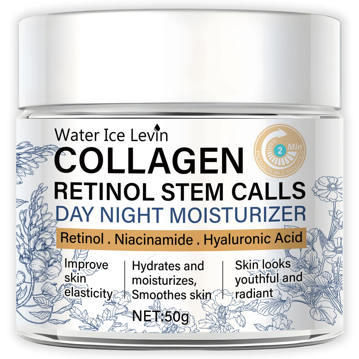 Collagen Retinol Stem Cell Day & Night Moisturizer 50g