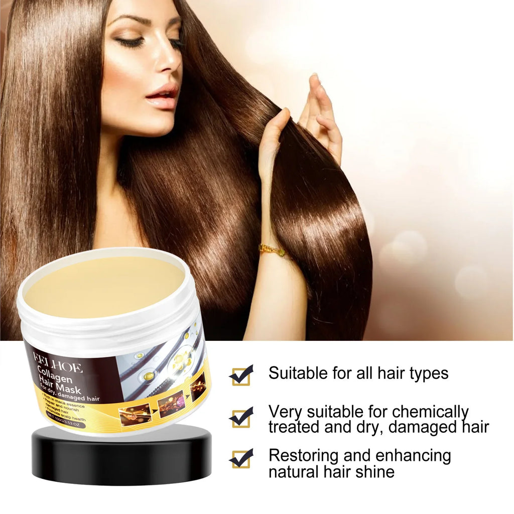 EELHOE Collagen Hair Repair Mask – Smooth, Nourish & Strengthen